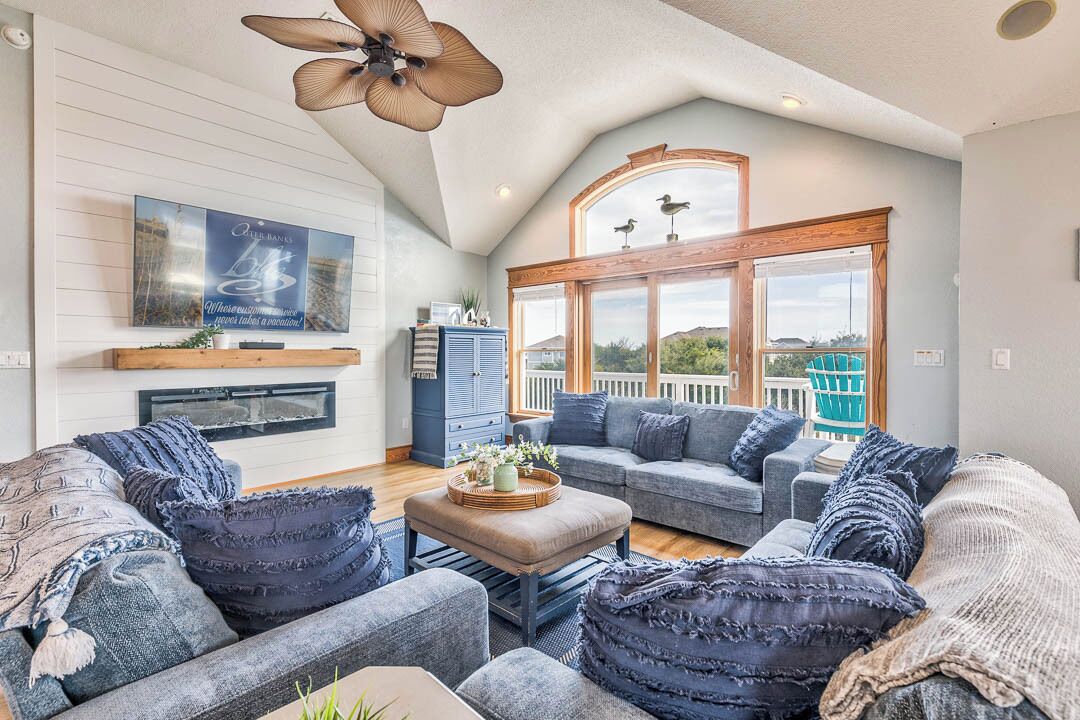 تلفزيون، مدفأة