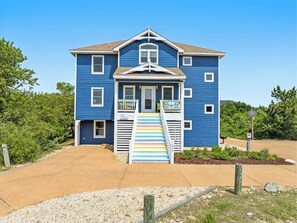 Exterior - Toes in the Water | 1330 ft to the beach | Private Pool, Hot Tub, Dog Friendly (Corolla)