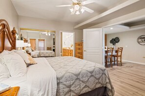2 bedrooms, desk, iron/ironing board, free WiFi