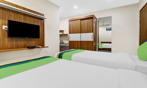 Standard Double Room | Desk, iron/ironing board - Treebo Purple Orchid Boutique (Bengaluru)