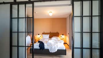 Family Apartment | Cadar kapas Mesir, peralatan tempat tidur premium