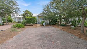 Exterior - Once Upon a Tide: Family-Friendly 30A Home 3 Blocks from the Sand (Santa Rosa Beach)