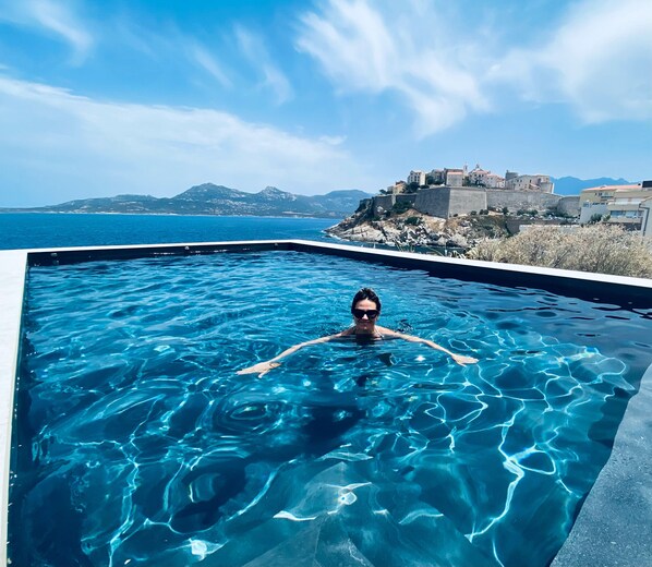 Außenpool, beheizter Pool