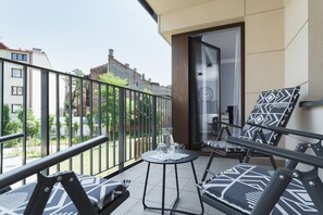 Terrace/patio - Exclusive Apartment Cracow Przedwiosnie (Kraków)