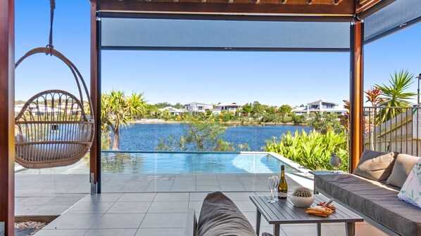 Pool - Serenity Lake House - Waterfront Four Bedroom Home (Mountain Creek)