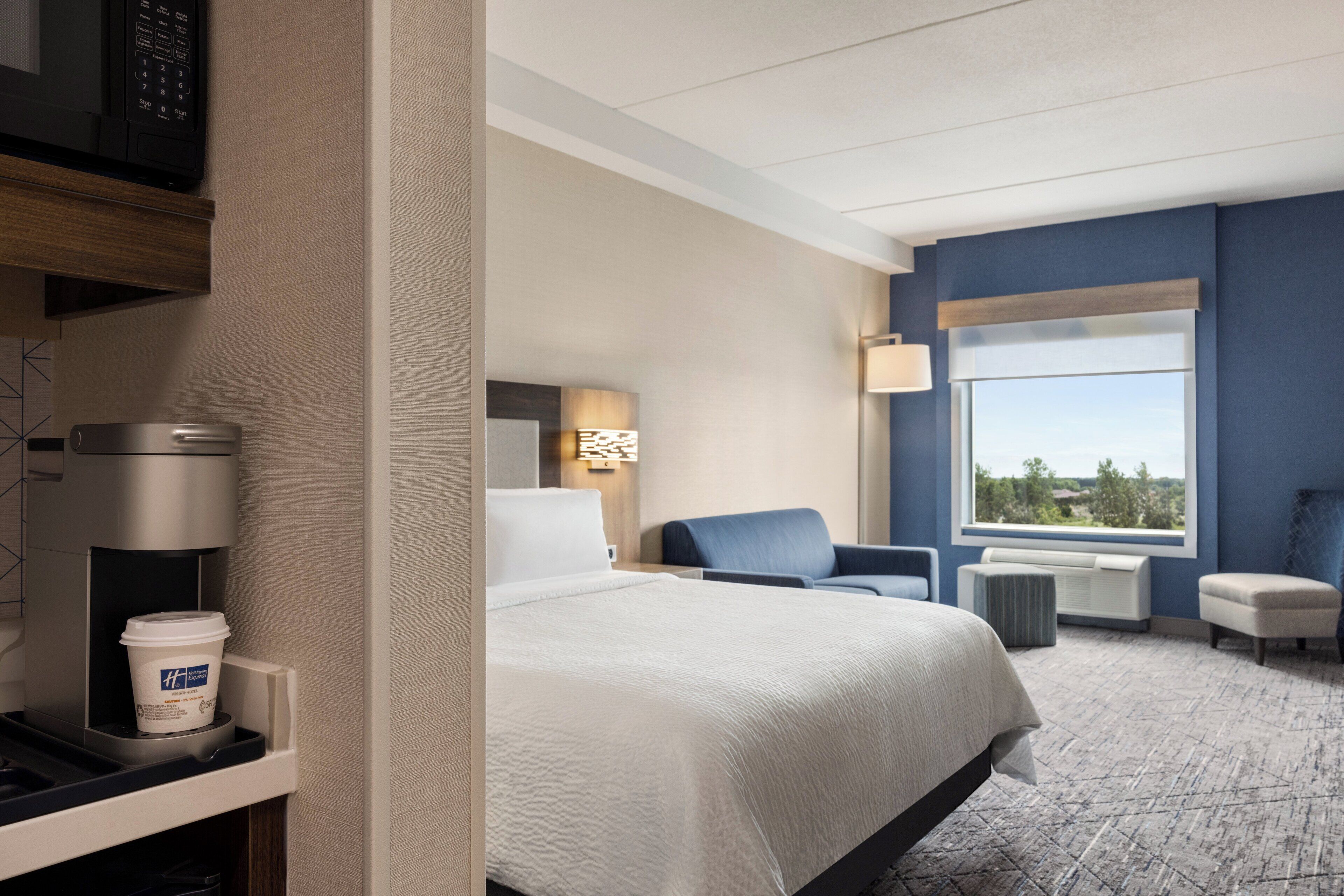 Suite, 1 cama King size y sofá cama | Escritorio, insonorización y wifi gratis 