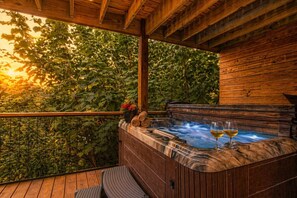 Baignoire à remous extérieure