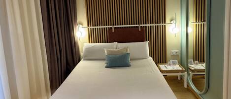 Economy Double Room | Blackout curtains, soundproofing, free WiFi, bed sheets