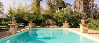 Appartamento 'Tenuta Donna Vittoria - Bouganville' con vista sulle montagne, piscina e Wi-Fi