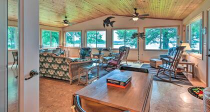 Lakefront Spicer Cabin w/ Dock & 2 Kayaks!