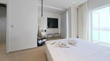 Penthouse 1 | Pimennysverhot, äänieristys, silitysrauta/-lauta, ilmainen Wi-Fi