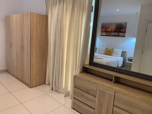 1 Schlafzimmer, Bügeleisen/Bügelbrett, kostenloses WLAN, Bettwäsche