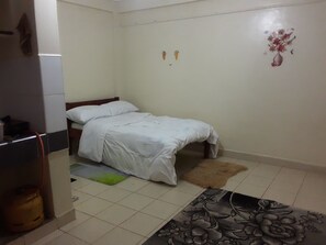1 bedroom, desk, free WiFi - Spacious studio with hot shower and FREE Wi-Fi and it is a noise free zone.  (Nairobi)