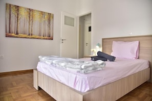 Appartement | 2 slaapkamers, een strijkplank/strijkijzer, gratis wifi
