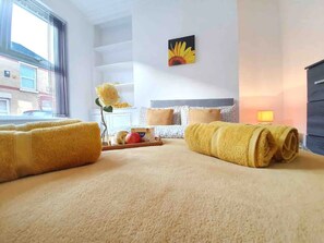 Departamento, varias camas | 3 habitaciones, wifi gratis y ropa de cama 