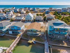 Exterior - Seahorse Sound | Soundfront + Dock, Gorgeous Views (Topsail Beach)