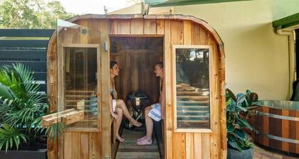 Coolum Family Hideaway with Pool, Sauna + Ice bath