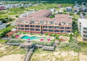Exterior - CSC3J Good Trouble - Indoor Pool & Hot Tub Open Yr Rnd, Outdoor Pool, Ocean View, Pets Ok (Kill Devil Hills)