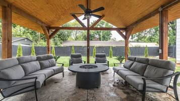 Overnattingsstedets uteområder