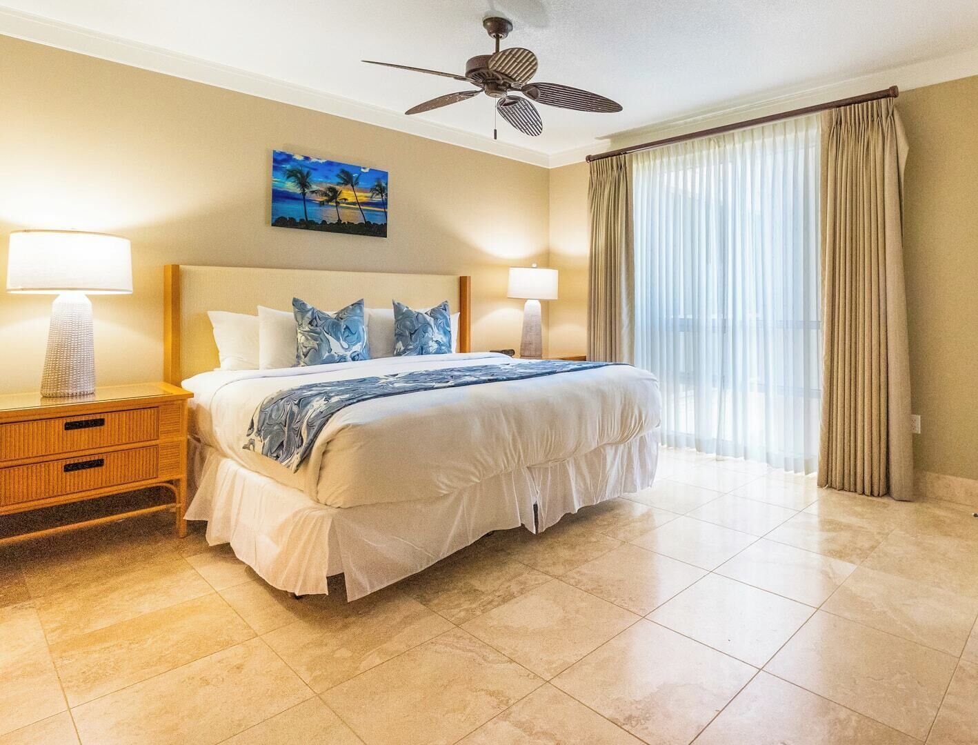 2 habitaciones y ropa de cama de alta calidad 