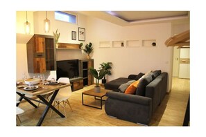 Living area - Upscale apartment downtown Colmar (Colmar)