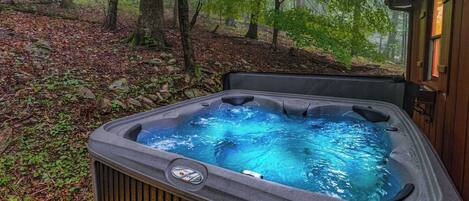 Baignoire à remous extérieure
