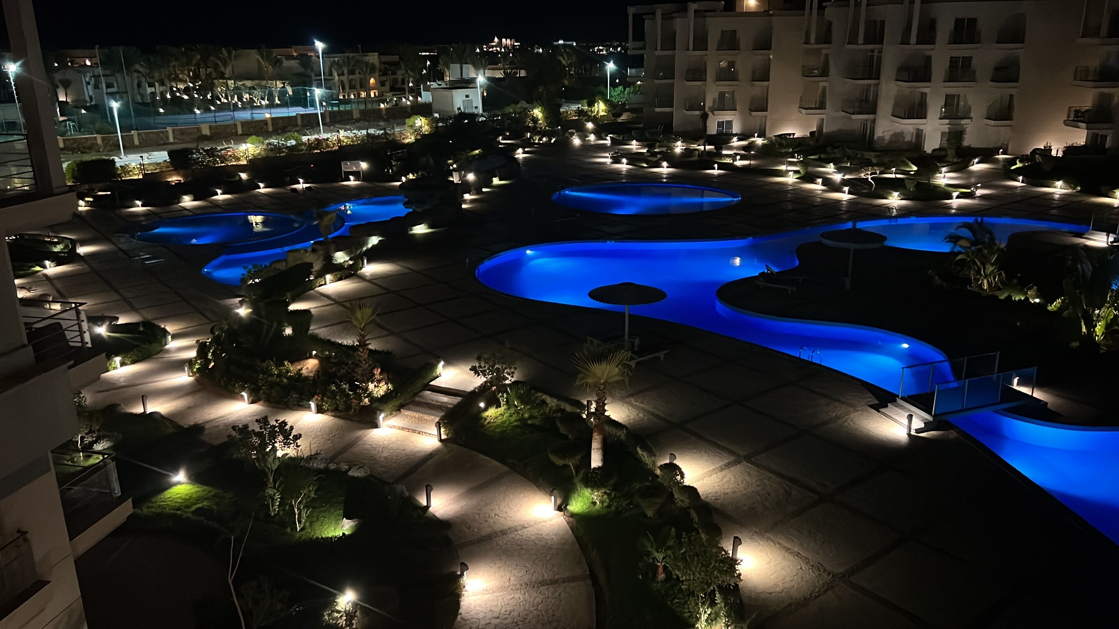 Alberca al aire libre 