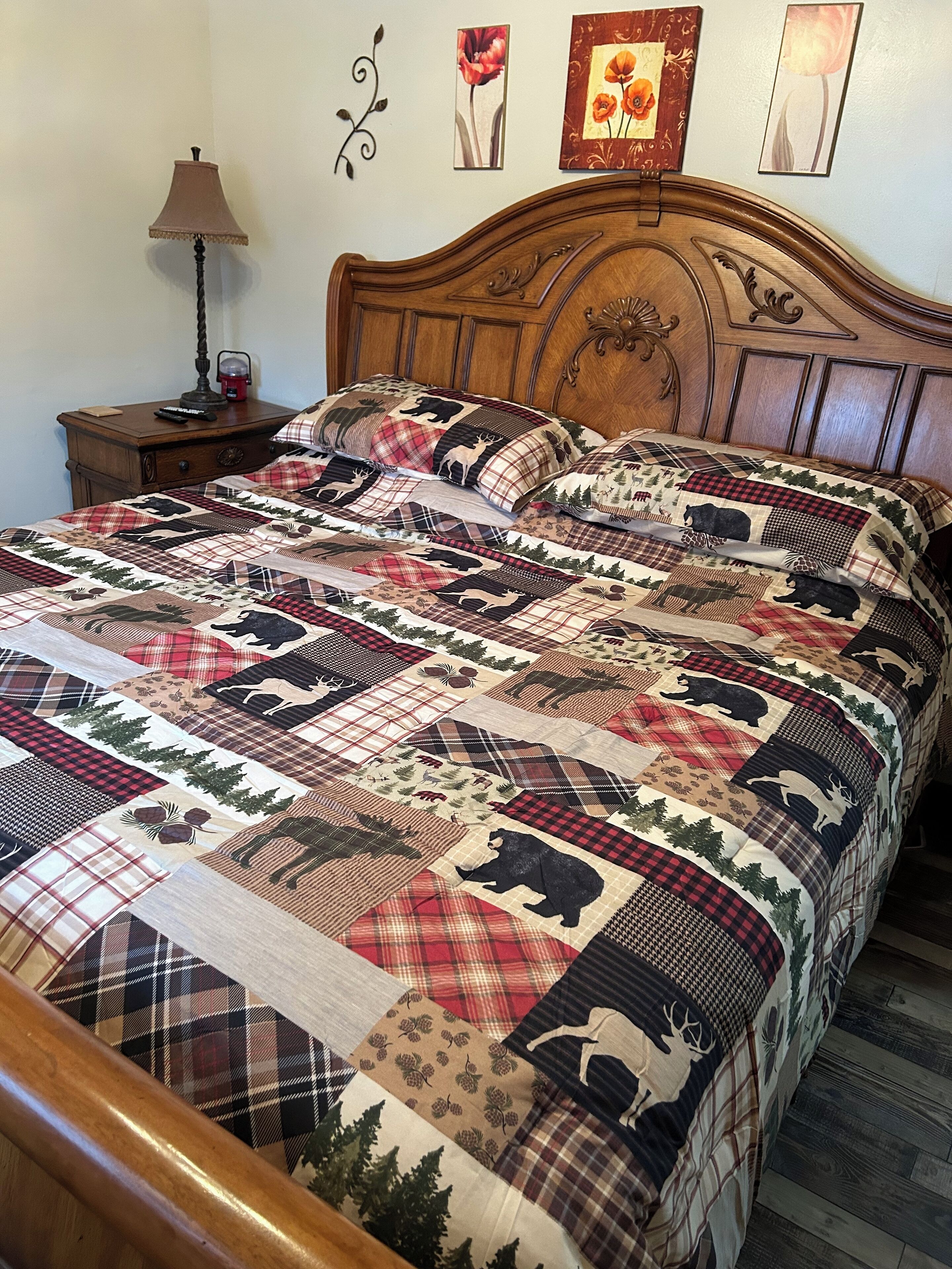 4 bedrooms, iron/ironing board, free WiFi, bed sheets