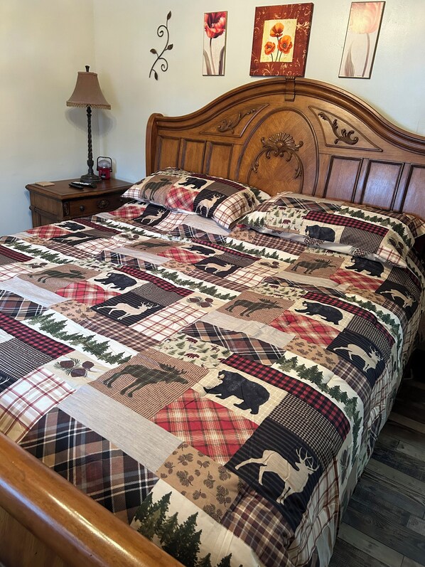 4 habitaciones, tabla de planchar con plancha y wifi gratis 