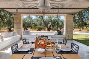 Restauration en plein air