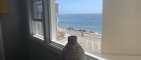 Vista a la playa o el mar