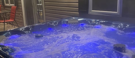 Bain à remous extérieur