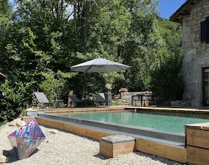 Seasonal outdoor pool