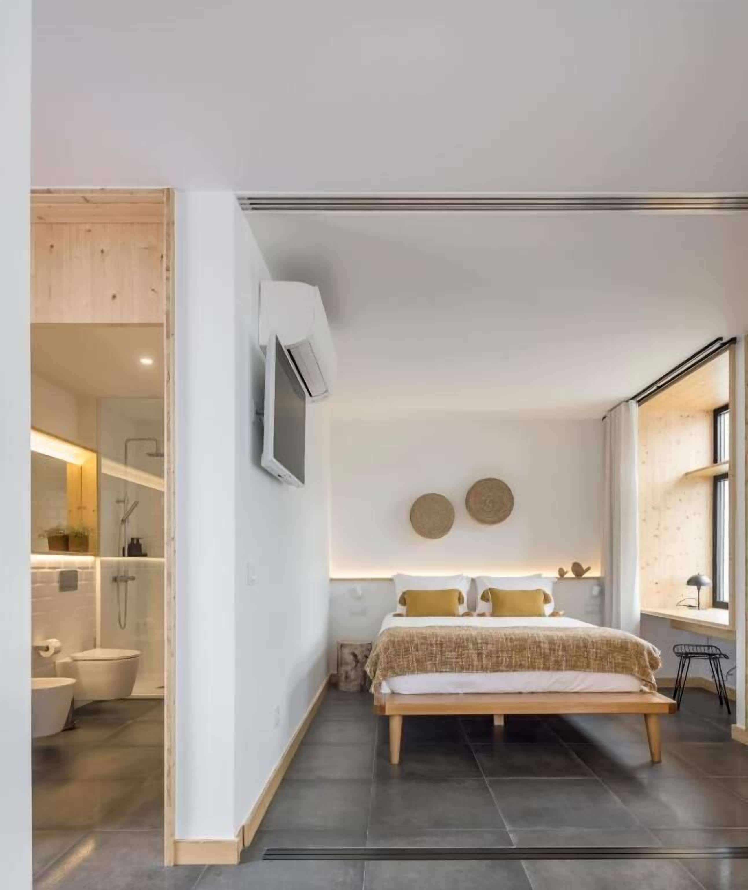 1 غرفة نوم وأغطية فراش متميزة وأسرّة بطبقة علوية مريحة