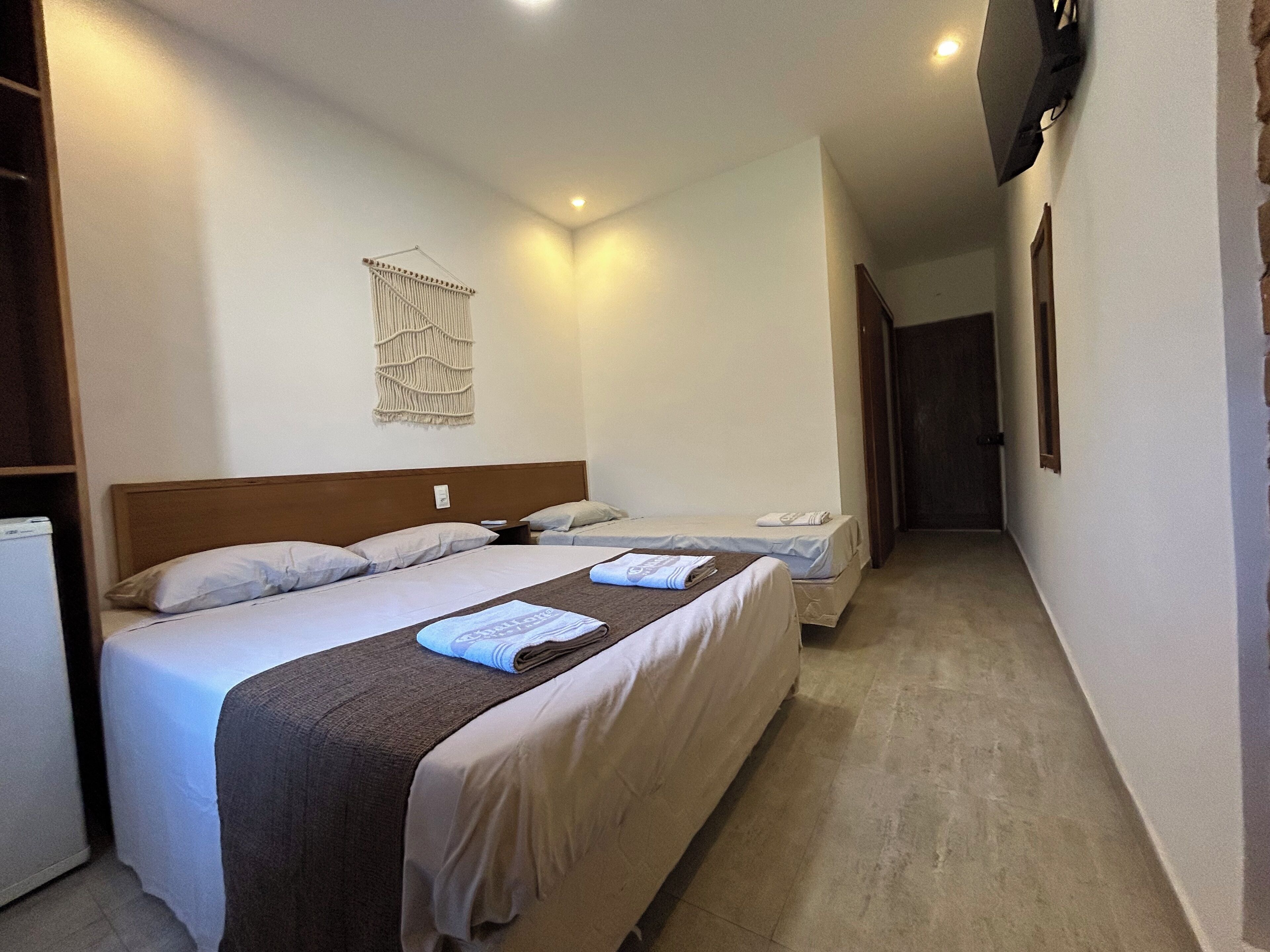 Quarto Standard Triplo | Frigobar, Wi-Fi de cortesia, roupa de cama
