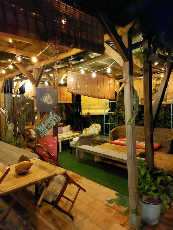 Terrace/patio - The GREEN Hostel (Pointe-à-Pitre)