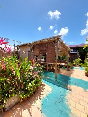 Terrace/patio - The GREEN Hostel (Pointe-à-Pitre)