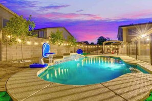 Ulkouima-allas, lämmitetty uima-allas