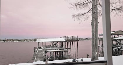 A fishing and swimming paradise . PARTY BARGES AVAILABLE ON REQUEST
