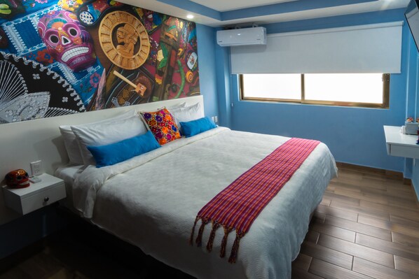 In-room safe, iron/ironing board, free WiFi, bed sheets - Hotel Boutique Mardeka (Orizaba)