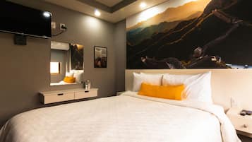 In-room safe, iron/ironing board, free WiFi, bed sheets