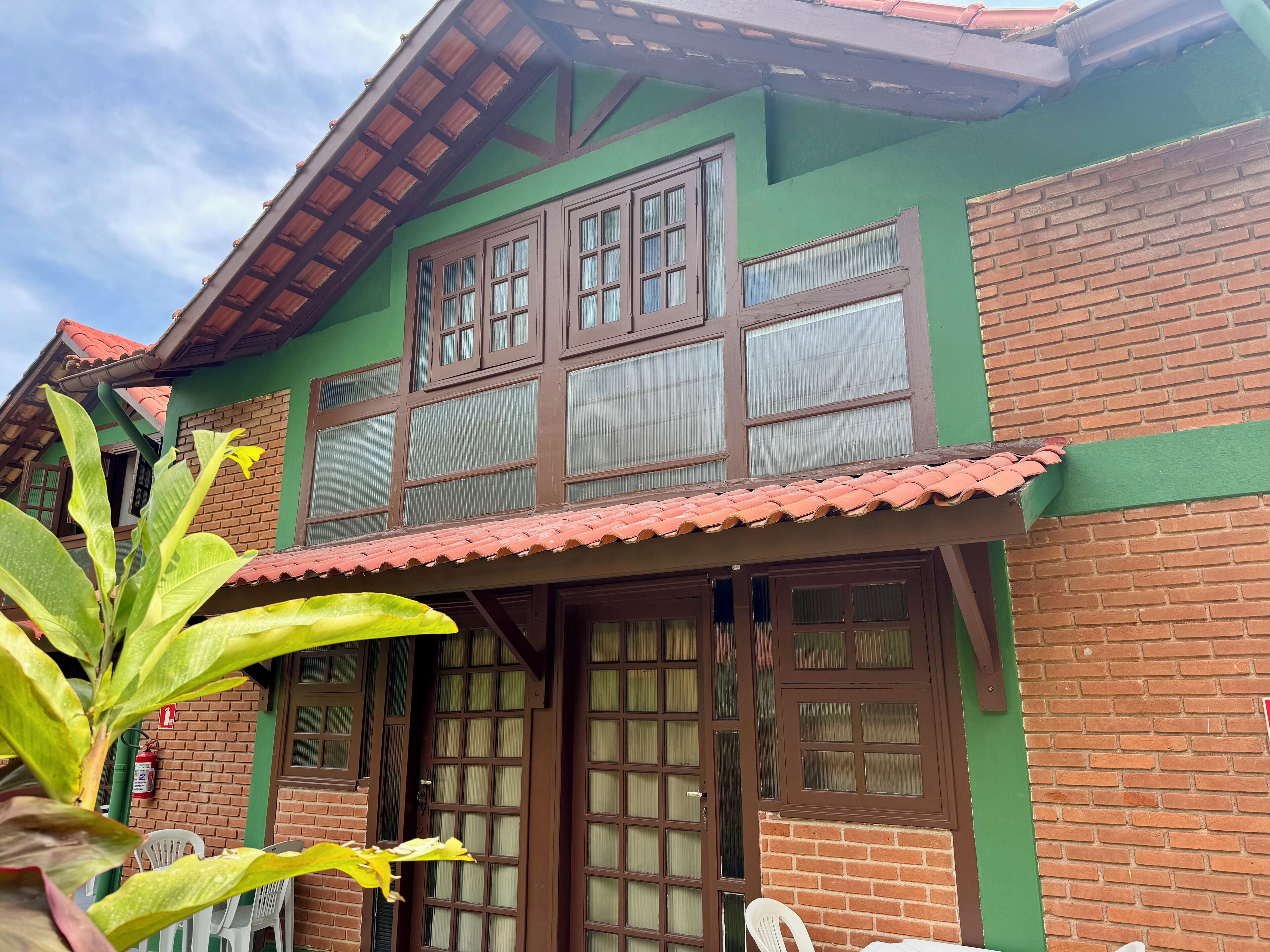 Fachada de la propiedad