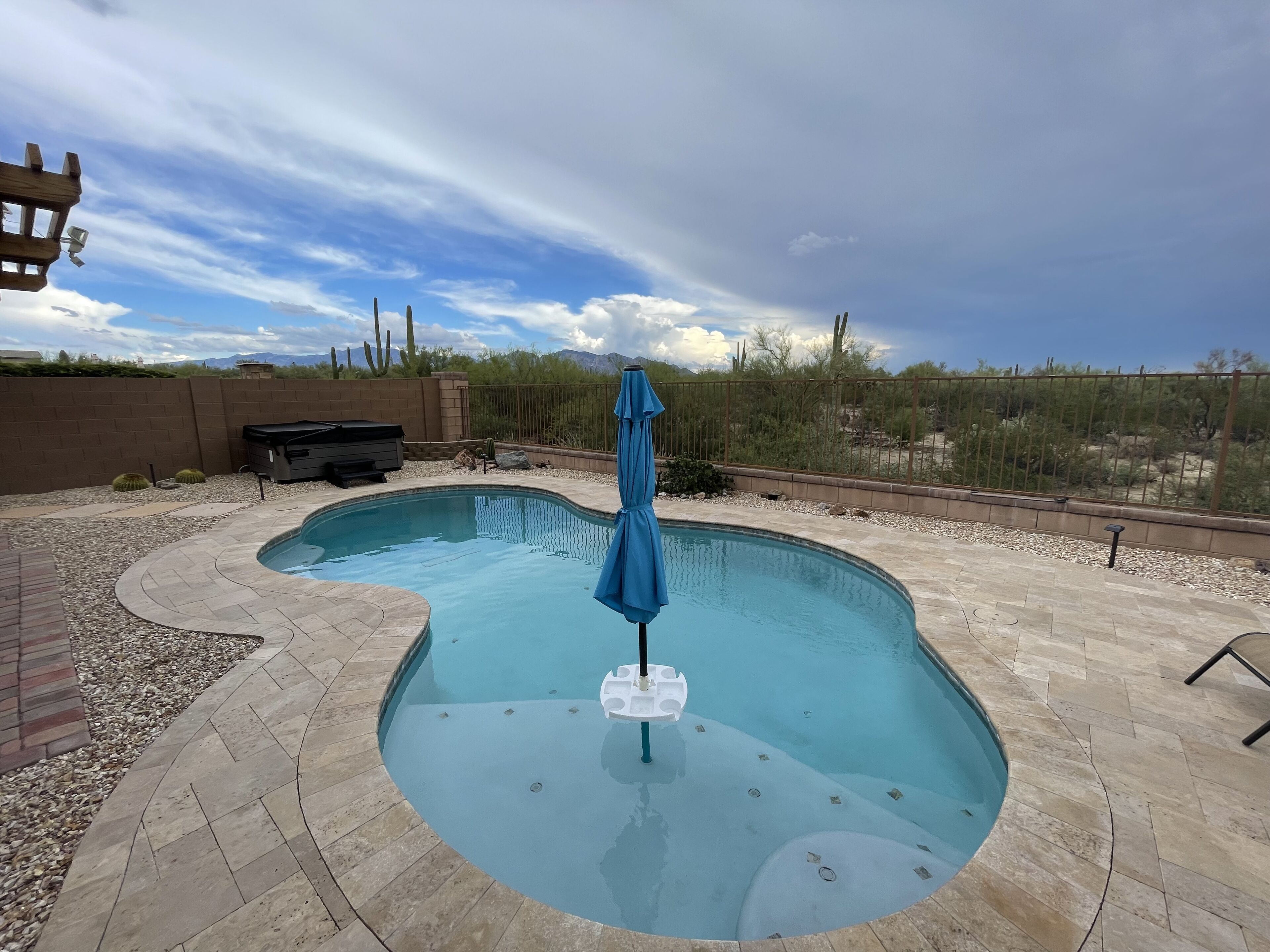 Bramasole: Under the Tucson Sun - a private oasis in gated community.