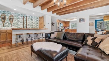 TV, fireplace, video games, offices