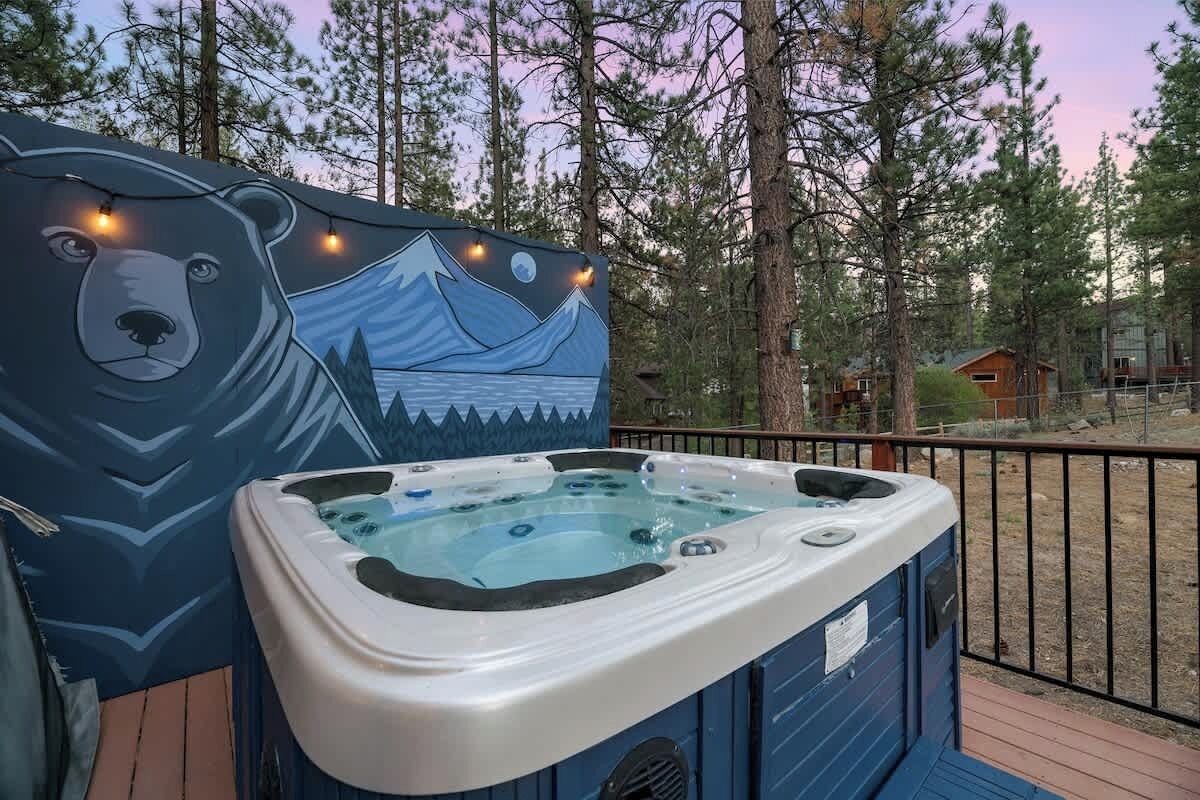 Baignoire à remous extérieure