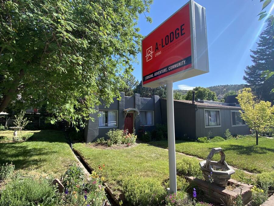 Fassade der Unterkunft