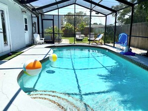 Piscine chauffée