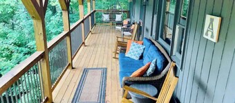 SkyBarn on Rocky Knob - Views, Relaxation, Adventure, Game Room & Hot Tub