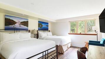 1 bedroom, premium bedding, individually decorated