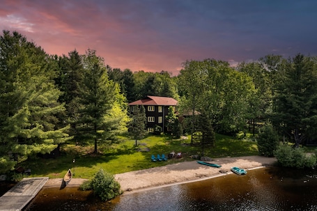 Front of property - evening/night